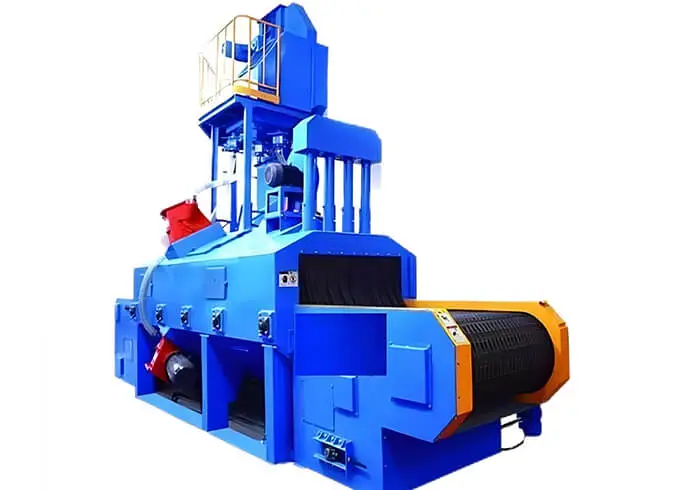 mesh belt shot blasting machine