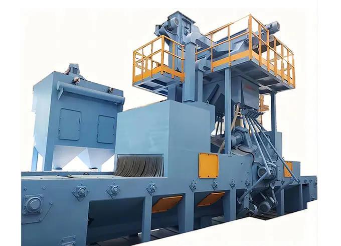 Mesh Belt Shot Blasting Machine