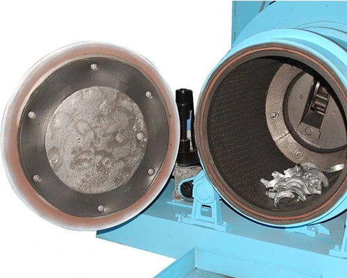 rolling drum shot blasting machine