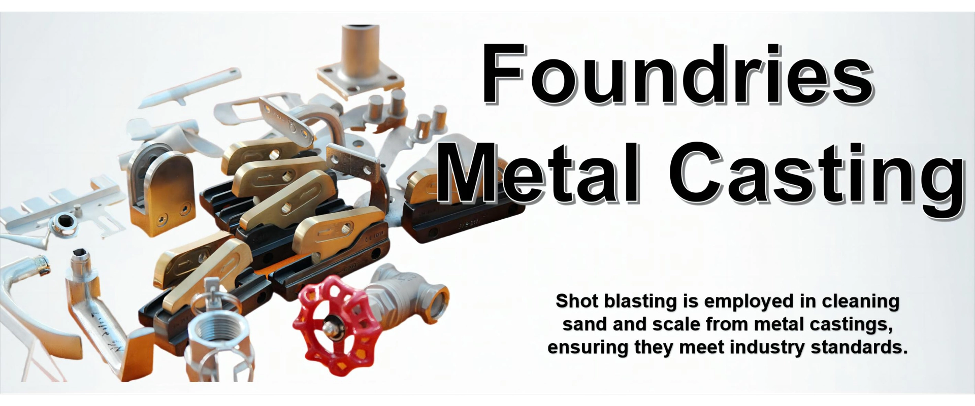 Shot Blasting Machine Apply in Foundries and Metal Casting