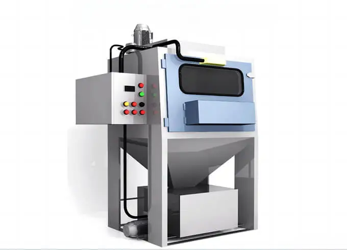 automatic shot peening machine