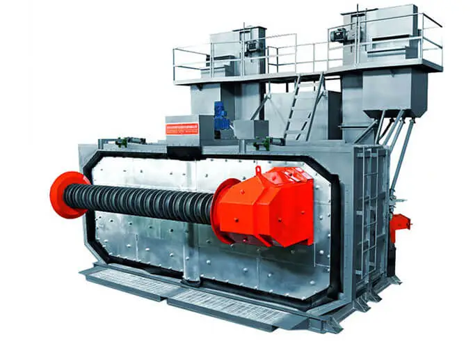 wire rod shot blasting machine